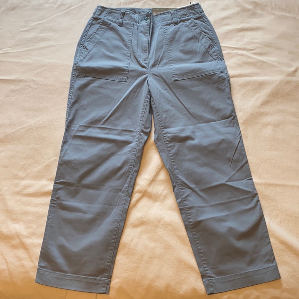 Talbots High Waisted Pocket Crop Size 6